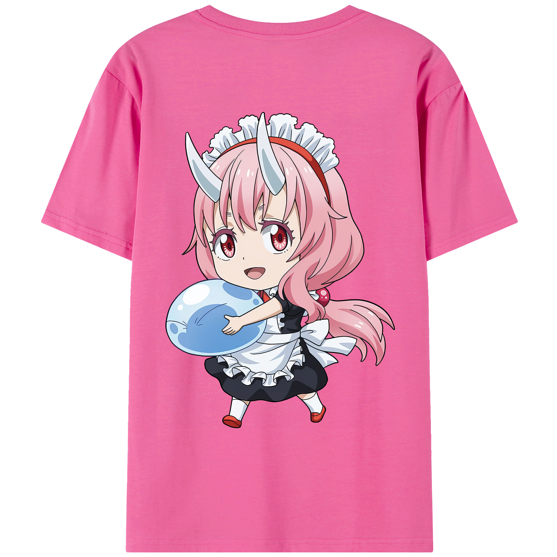 （画像用） 転スラ Regarding Reincarnated to Slime レディース半袖Tシャツ(バックプリント)
